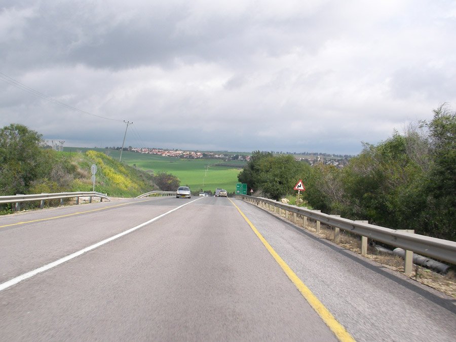 road up north in israel